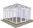 Conservatory Double Hipped